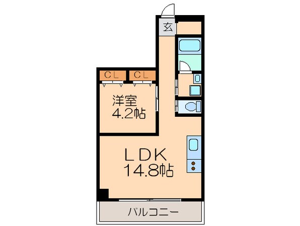 ＦＬＡＴＳ　ＧＡＺＥＲＹの物件間取画像